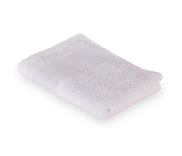 Draps de bain à broder blanc